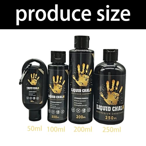 Liquid Chalks Gym Grip Enhancer Quick Drying Long Lasting Gel Body Bouldering Antislip Fluid Easy to Use Grip Enhancer - color: 30ml