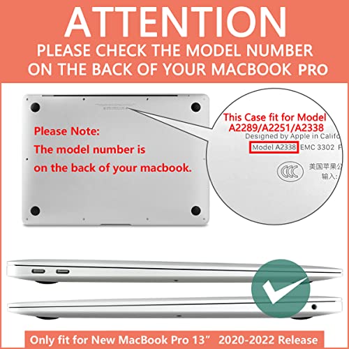 CISSOOK Matte Yellow Case for MacBook Pro 13 Inch 2022 2021 2020 Release M2 A2338 M1 A2251 A2289 Model, Hard Shell Case with Keyboard Cover & Screen Protector for Pro 13.3" Touch Bar, M2 Mellow Yellow - color: Mellow Yellow