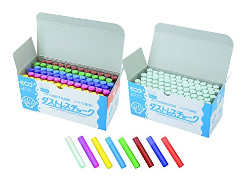 72 Pieces White dustless Chalk - color: White