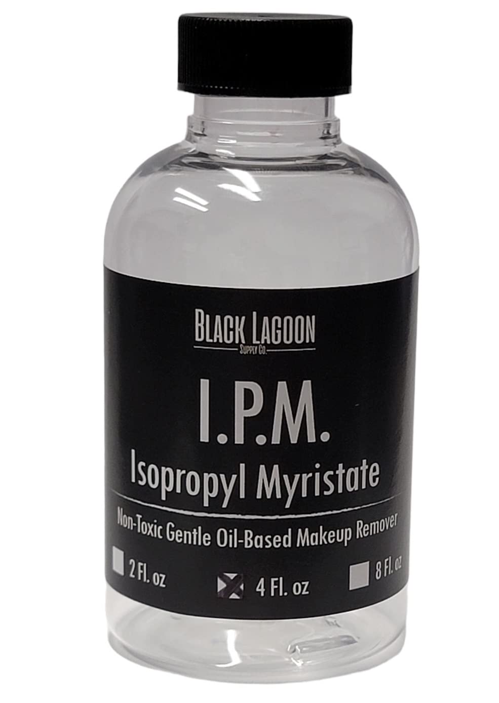 IPM Isopropyl Myristate 4 Oz - Professional Makeup & Adhesive Remover - Removes Pros-aide & PAX Paint - Makeup Thinner