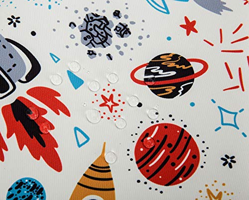 Kinmac 360° Protective Water Resistant Laptop Case Bag Sleeve with Handle for Surface Pro,MacBook Pro 13",MacBook 12",New MacBook Air 13" Retina,iPad pro 12.9 and 12 inch-13.3 inch Laptop (Spaceship) - color: Spaceship, size: 12 inch-13.3 inch