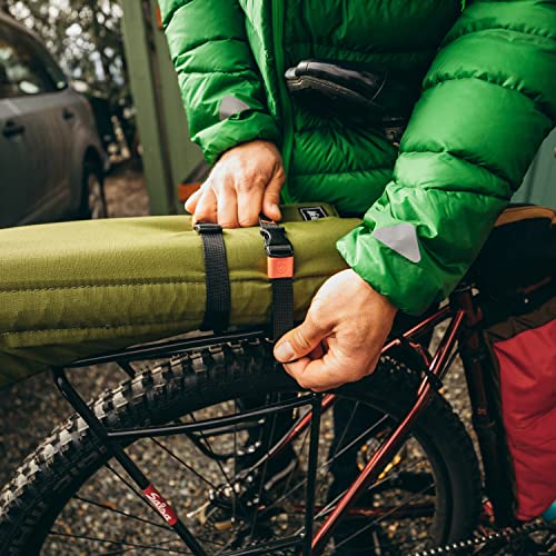 GEAR AID Utility Straps with Side-Release Buckle, Secure and Compress Camping, Biking, Hunting, Boating Gear, 1" Width, 40" Length - size: 1" x 40", style: 2 Straps