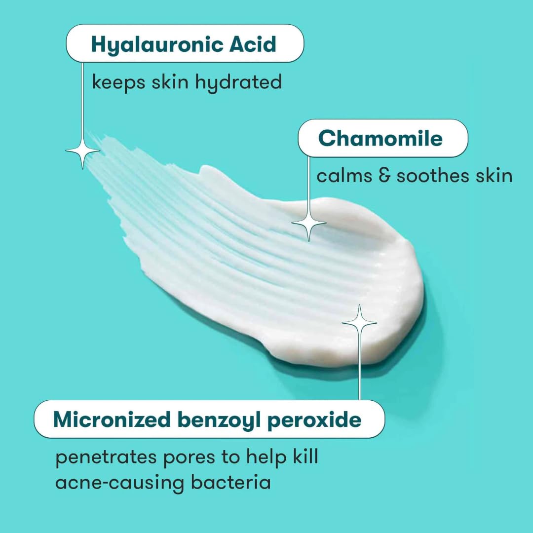 Proactiv Acne Cleanser - Benzoyl Peroxide Face Wash and Acne Treatment - Daily Facial Cleanser and Hyularonic Acid Moisturizer with Exfoliating Beads - 90 Day Supply, 6 Fl Oz