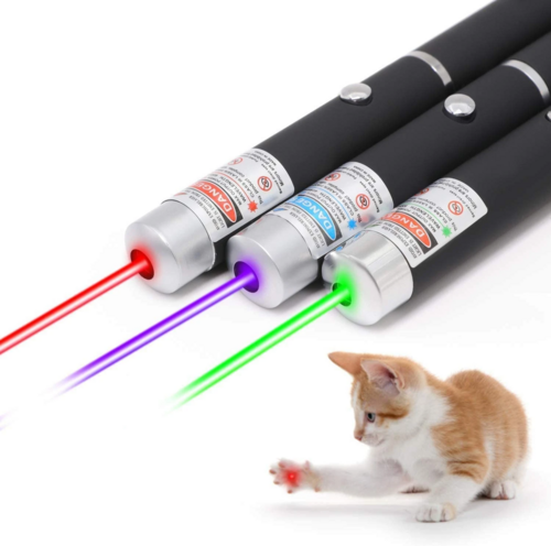 3-Pack Laser Pointer Pen Set
