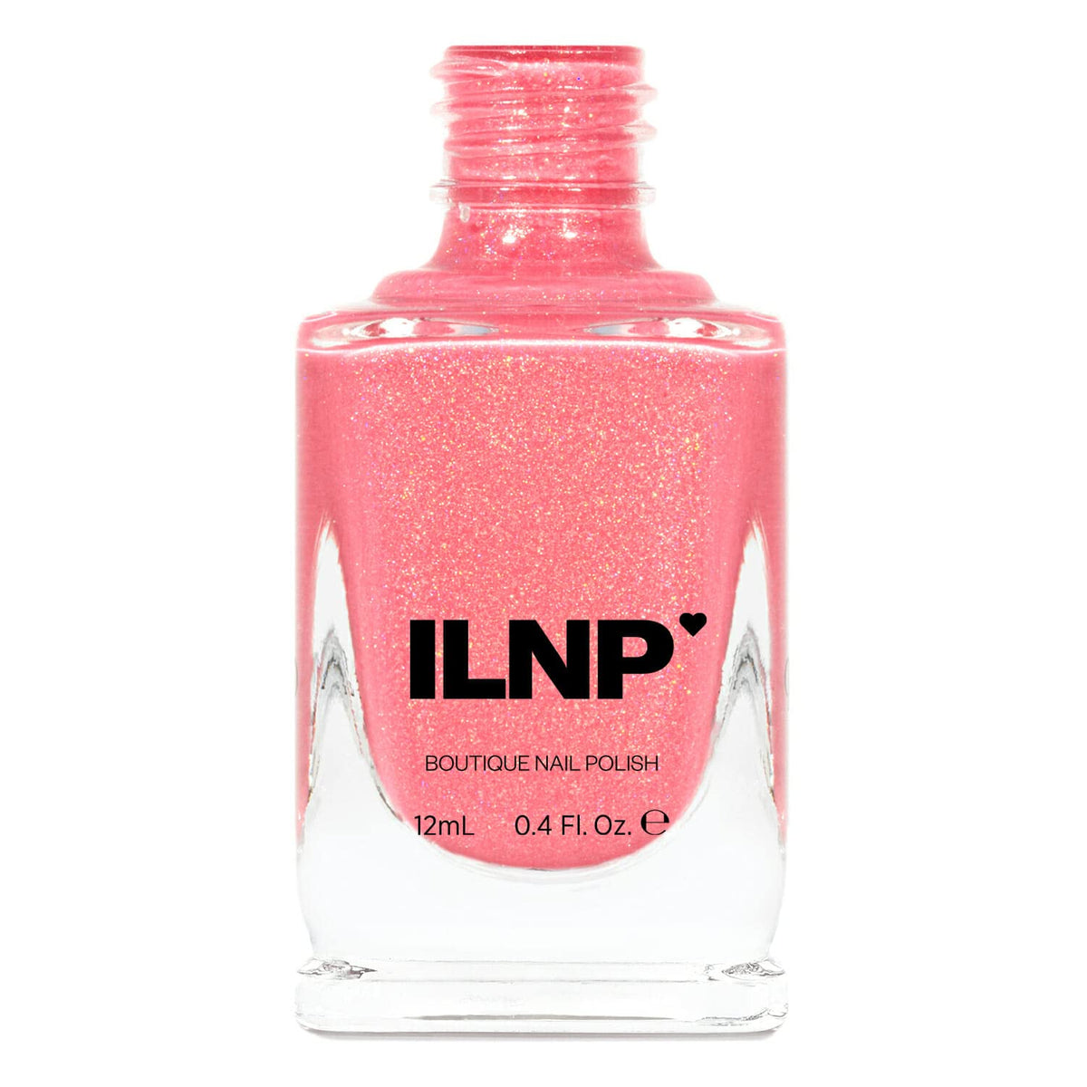 Ilnp Cutie Pop - Rosy Pink Holographic Nail Polish
