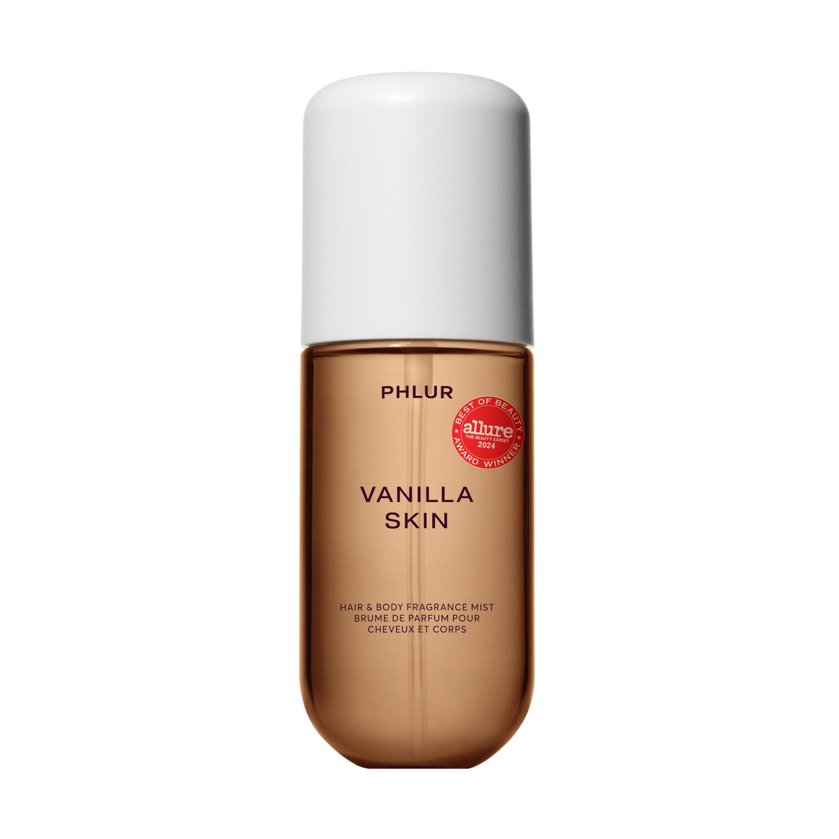 PHLUR Vanilla Skin Body Mist, 3 Fl Oz - Hair and Body Perfume for Women