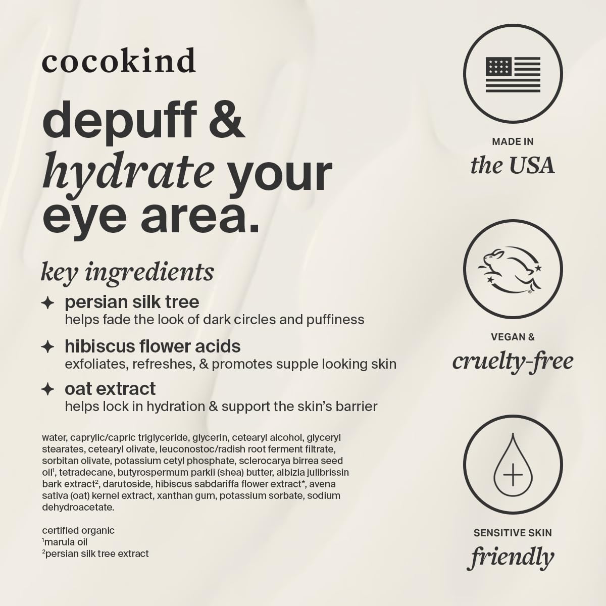 Cocokind Revitalizing Eye Cream, 0.5 Fl Oz