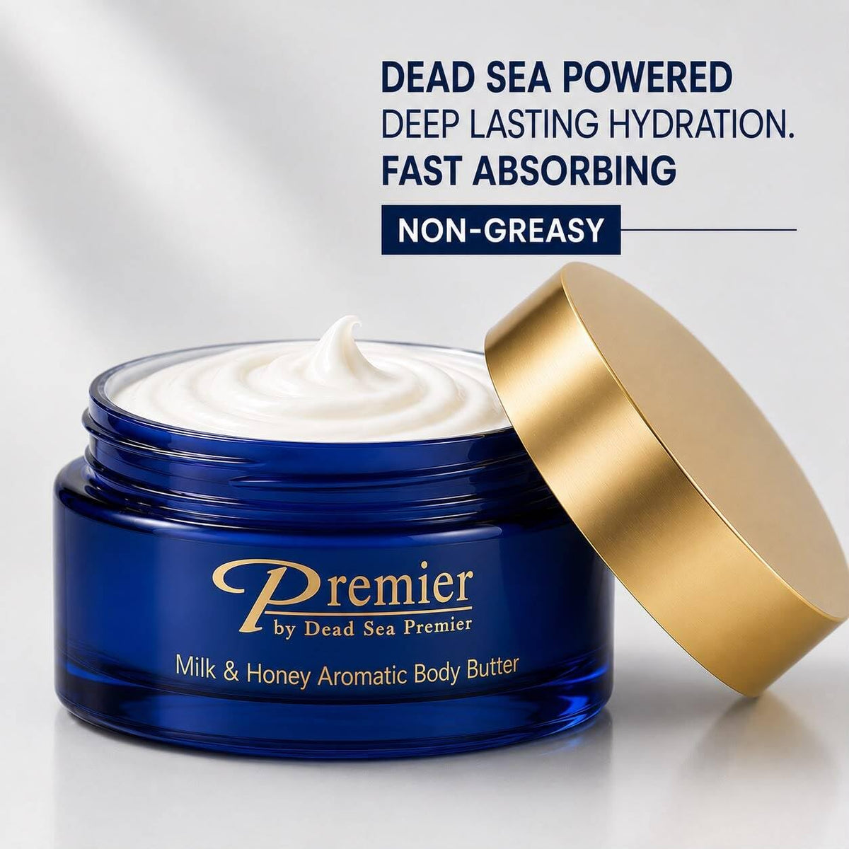 Premier Dead Sea Anti-Aging Body Cream - Milk & Honey 5.95 Fl Oz
