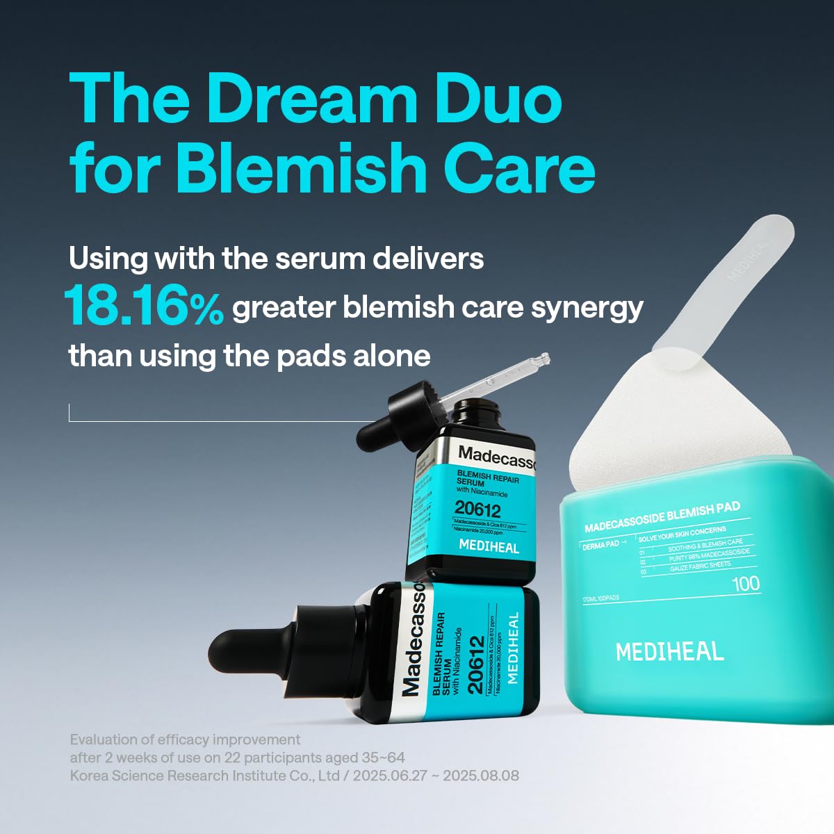 MEDIHEAL Madecassoside Blemish Care Toner Pad