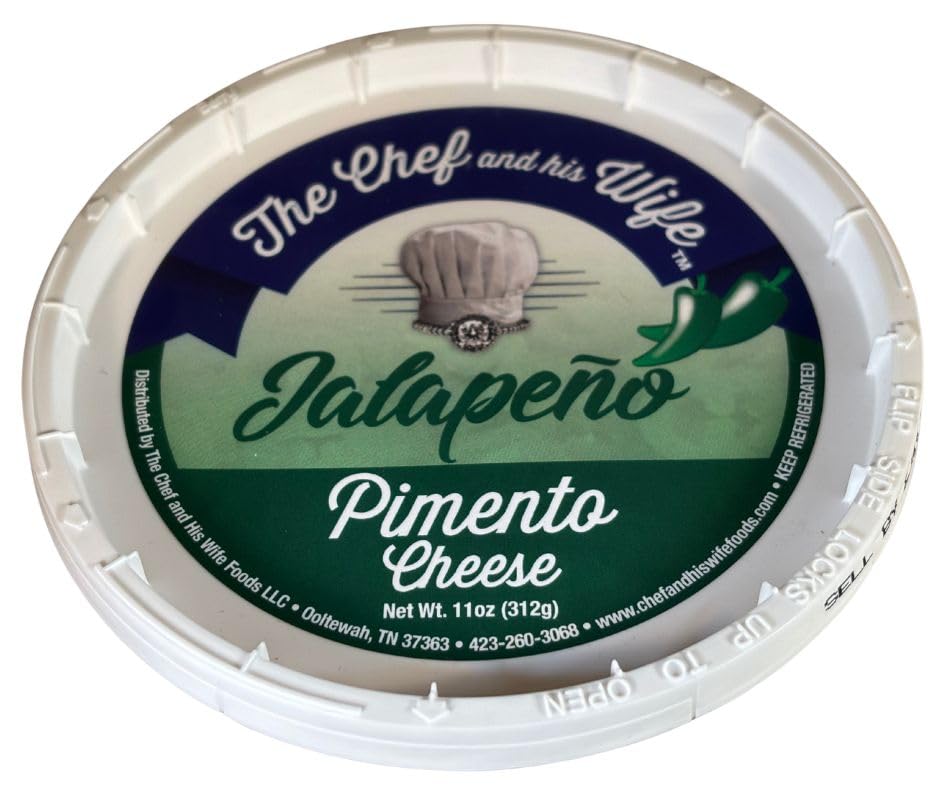 The Chef and his Wife Foods Signature Trio (3) -Original Pimento Cheese, Smoked Gouda and Jalapeno