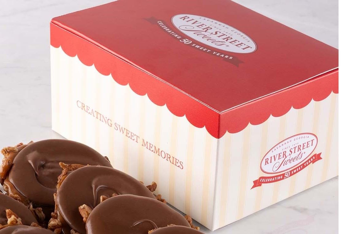 Milk Chocolate Bear Claws 10 piece Classic Box | River Street Sweets