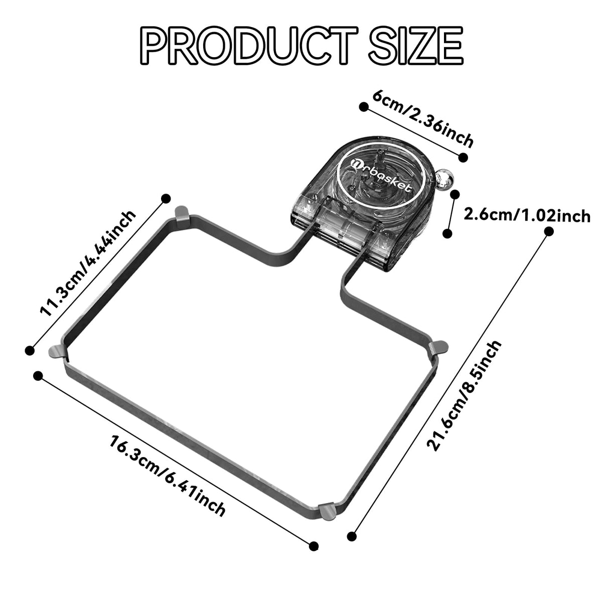 Sink Strainer Basket for kitchen,with Replaceable Filter Mesh Bag