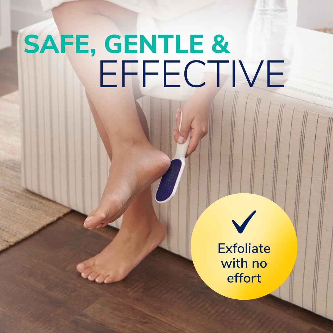 Dr. Scholl's Foot Callus Remover, Nano Glass Foot File, Soft Smooth Feet