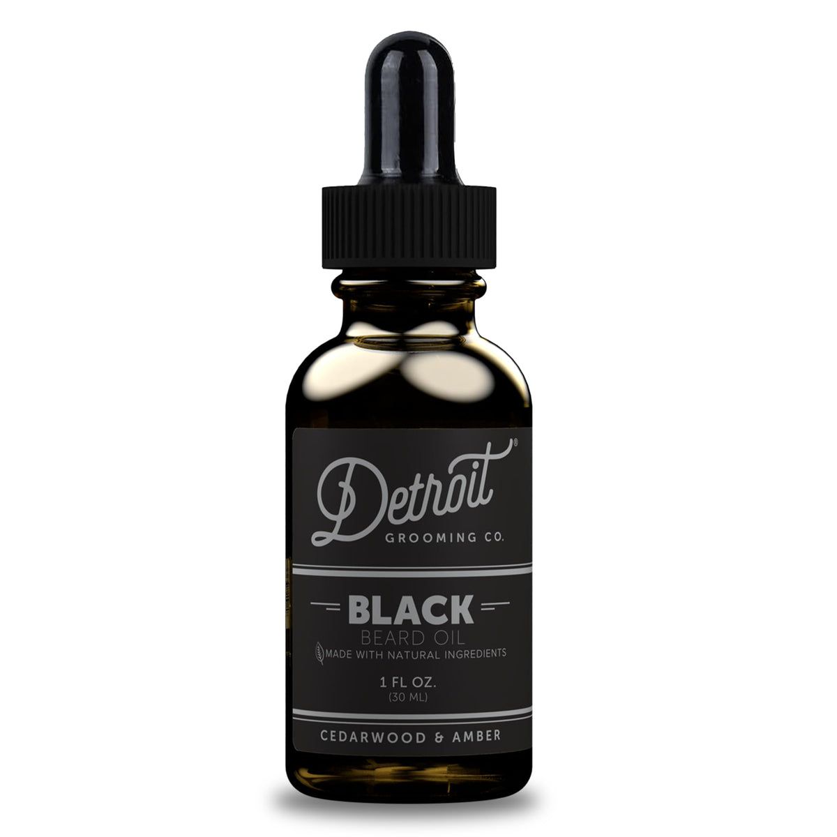 Detroit Grooming Co. Natural Beard Oil For Men-Nourishing & Organic Beard Moisturizer W/Sweet Almond Oil & Vitamin E - Softens,