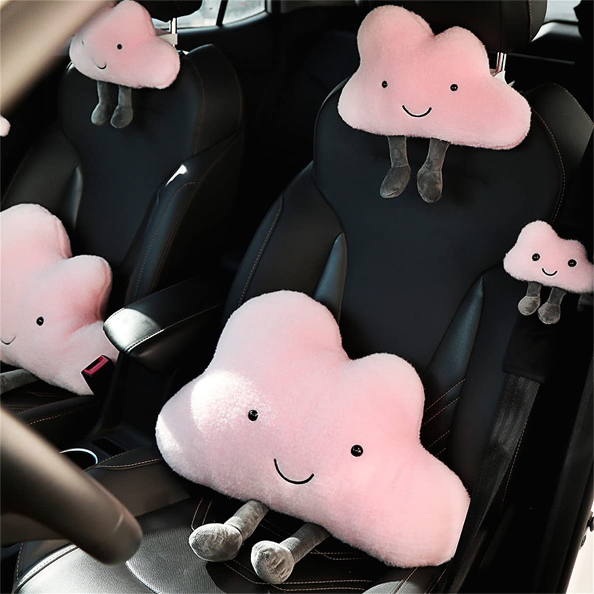 Zuwxeu Cloud Pillows Cute Home Plush Pillow Car Head Pillow Cushion Plush Decorative Pillows