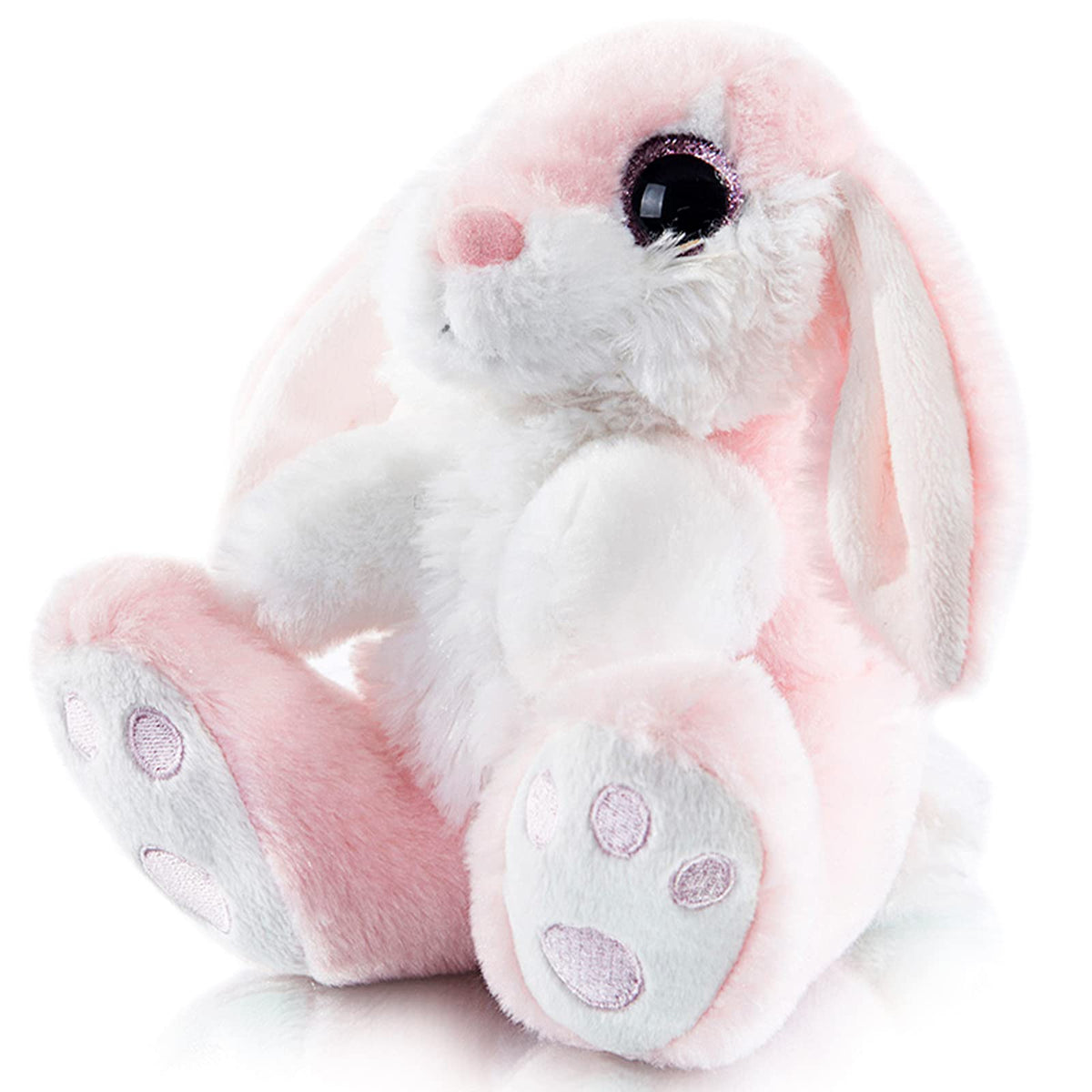 My OLi Plush Bunny Rabbit Stuffed Animal, 8.5 inches, Pink