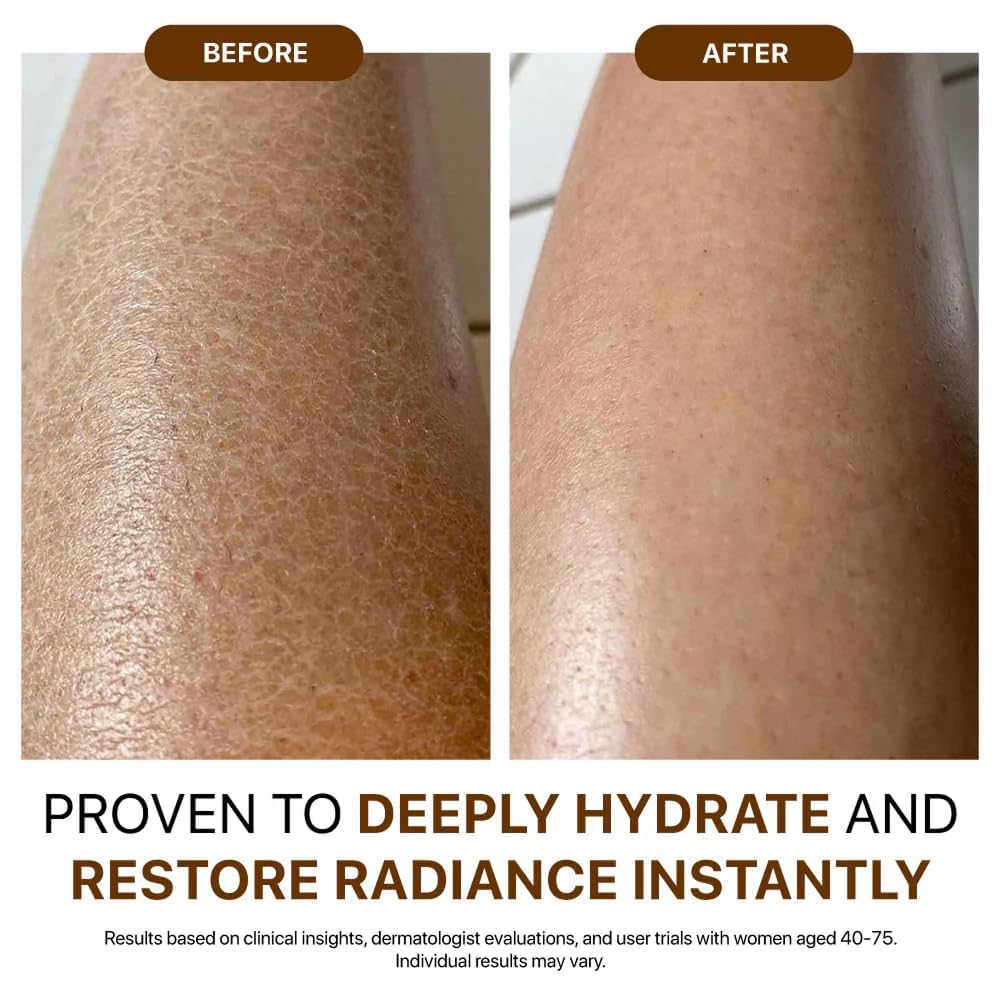 GODA Silk Body Oil Women - Firming Anti Aging Moisturizing Formula, Crepey Skin Hydrating After Shower, Scented Organic Blend Premium Skincare