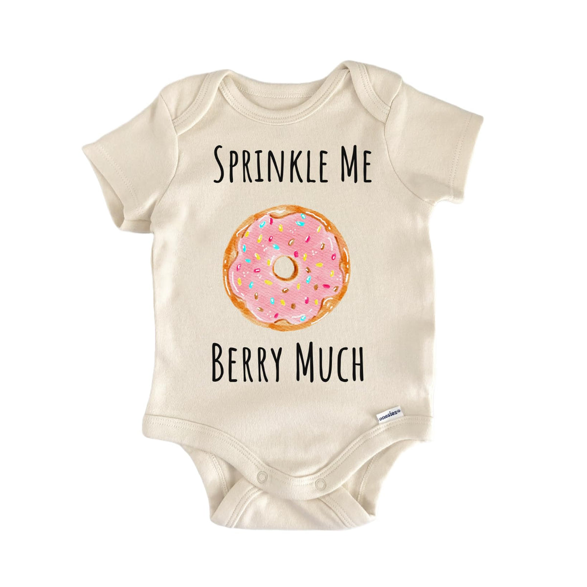 NOFO VIBES Donut Sprinkles Baby Gift Baby Bodysuit