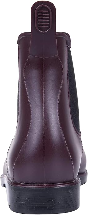 Asgard Women's Ankle Rain Boots Waterproof Chelsea Boots