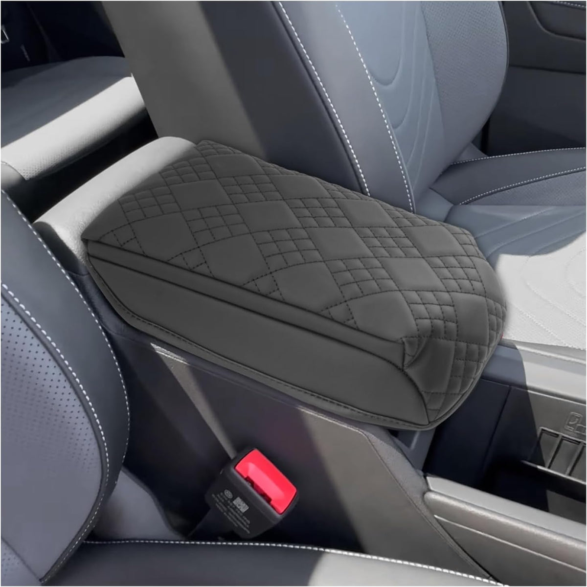 SXCY for 2025 VW Tiguan Armrest Cover Pad for 2025 Volkswagen Tiguan Accessories 2025 Tiguan Center Console Cover 2025 Tiguan Middle Console Cover Add Soft Cotton Cushion (Added-Pad)