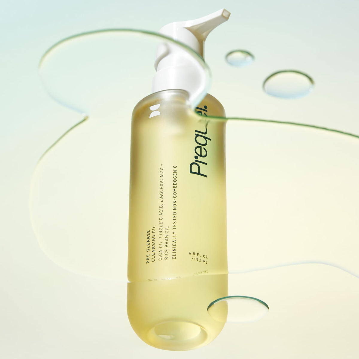 Prequel Skin Cleansing Oil - Face Makeup Remover Double Cleanser With Cica
