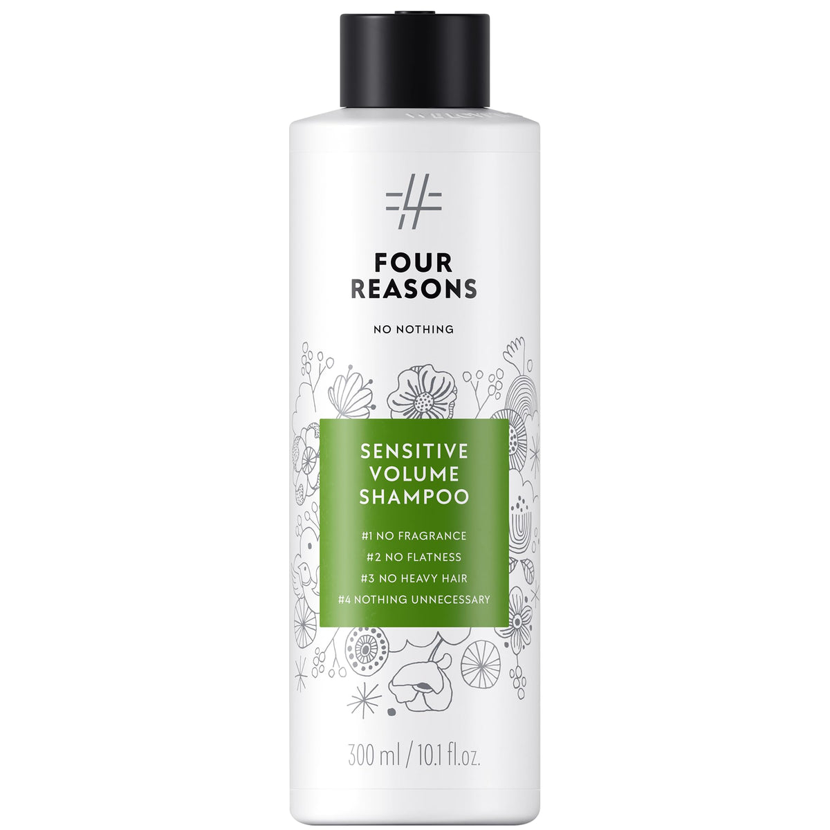 No nothing Volume Shampoo - Fragrance Free Volumizing Shampoo for Fine Hair