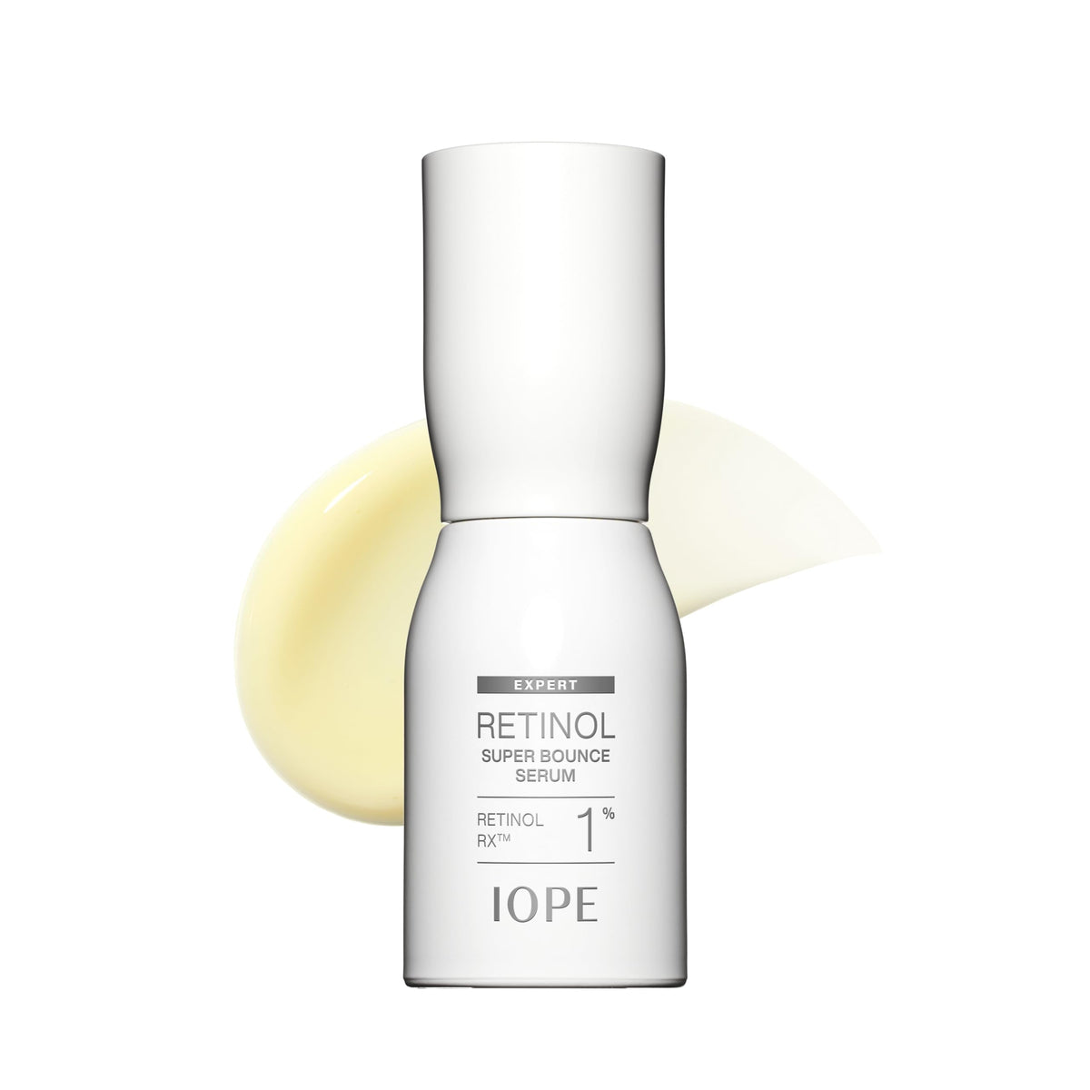 IOPE Expert Retinol RX 1% Super Bounce Serum - Gentle Anti-Aging Face Serum for Beginners - Visibly Firms Skin, Refines Pores, and Smooths Wrinkles - 1.01 fl. oz.