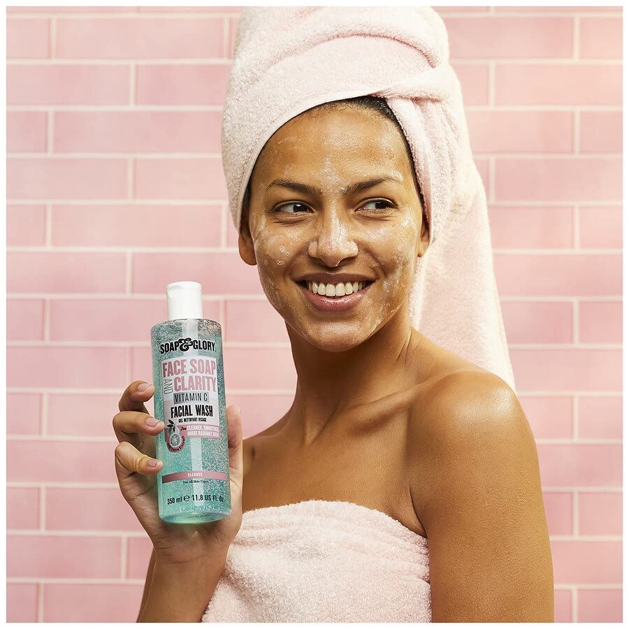 Soap & Glory Face Soap & Clarity, 3-in-1 Cleansing Gel, 11.8 oz