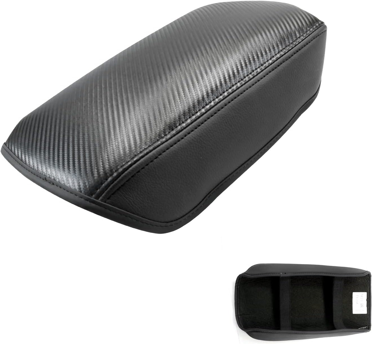SXCY Fit for 2023 2024 Mitsubishi Outlander Armrest Cover FIT for 2022 2023 Outlander Center Console Cover for 2023 2024 Outlander Middle Console Cover for 2024 Outlander (Black Microfiber Leather)