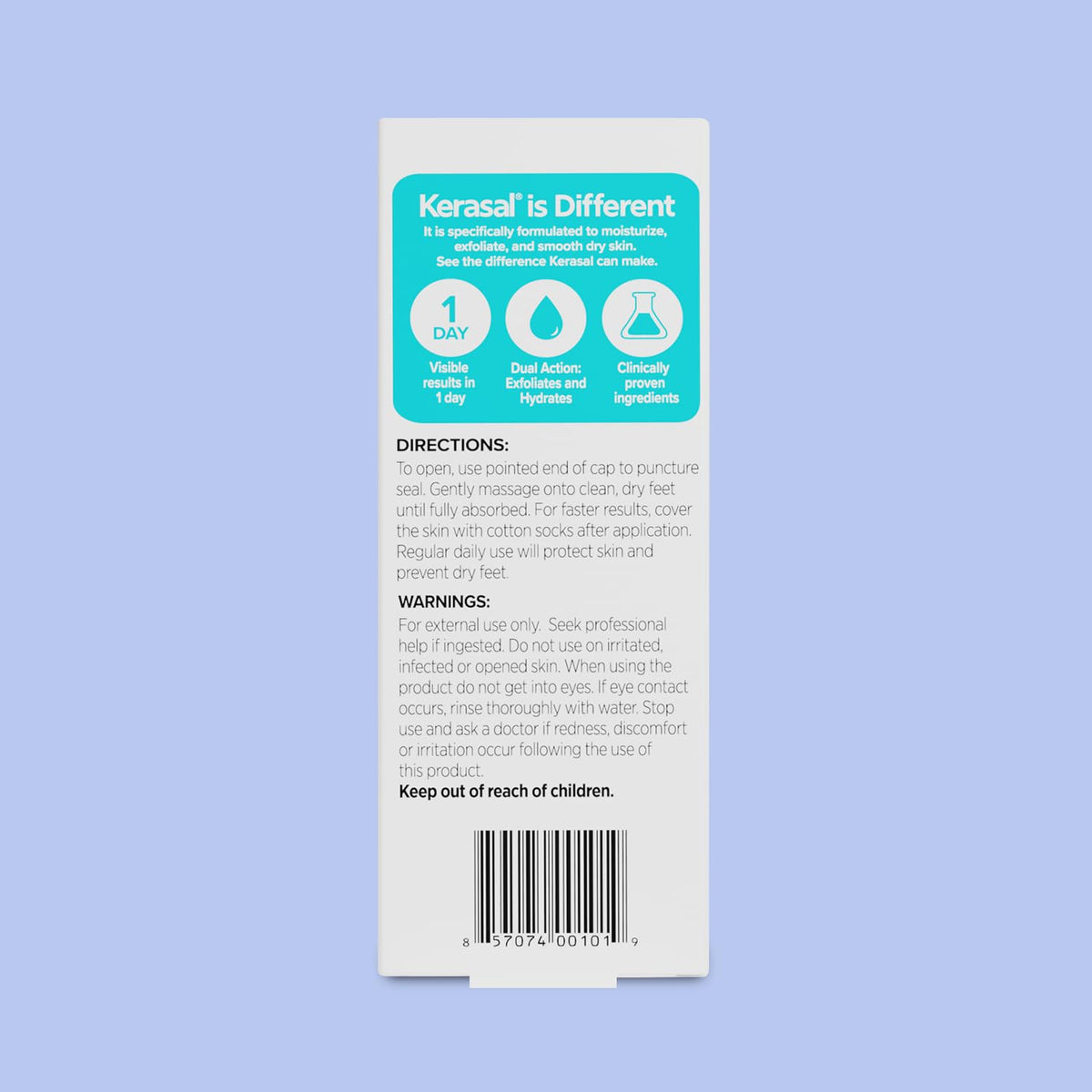 Kerasal Intensive Foot Repair Ointment, Smooth Rough Feet, 1 oz