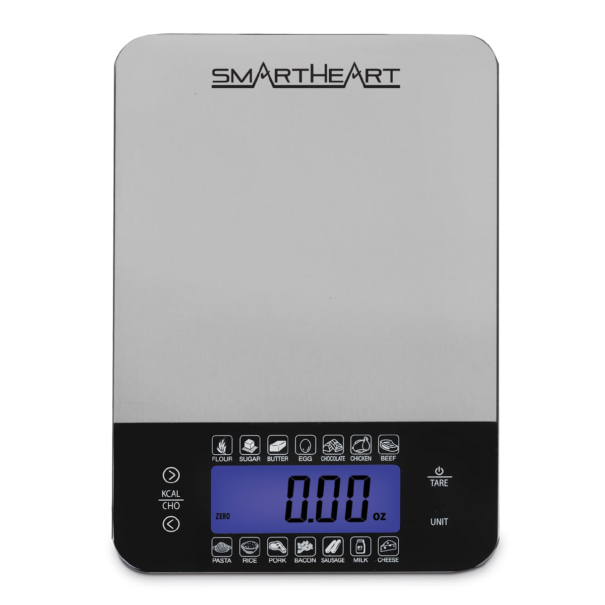 SmartHeart Premium Stainless Steel Digital Food Scale