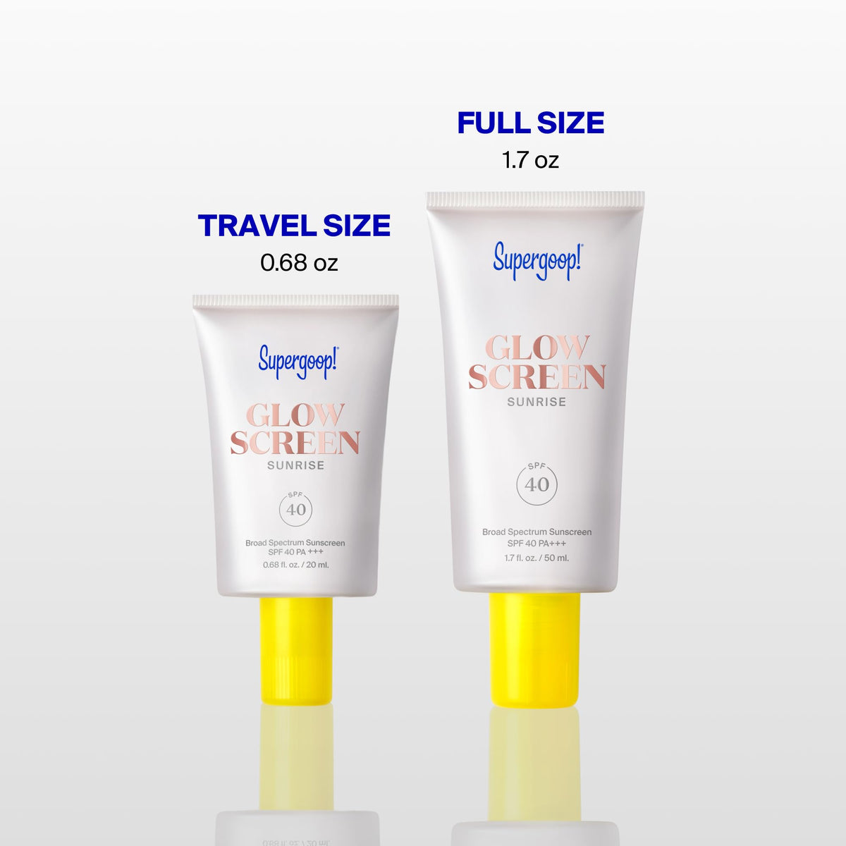 Supergoop! Glowscreen (SPF 40) - 2.5 fl oz - Glowy Primer + Broad Spectrum Tinted Sunscreen - Helps Filter Blue Light - Hydration - Hyaluronic Acid & Vitamin B5