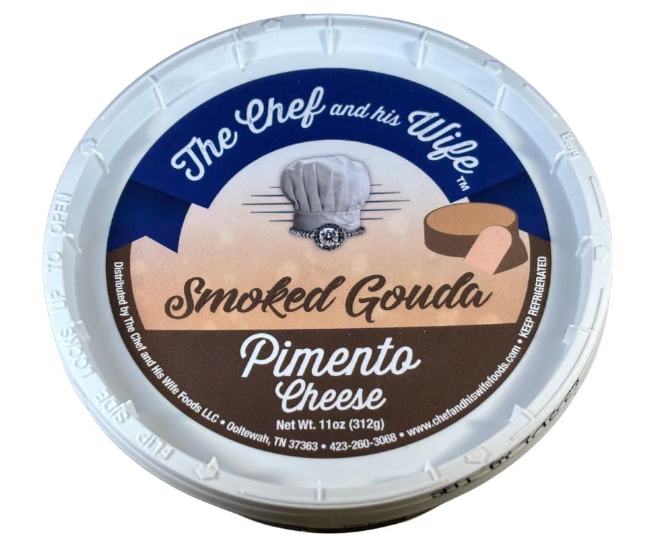 The Chef and his Wife Foods Signature Trio (3) -Original Pimento Cheese, Smoked Gouda and Jalapeno
