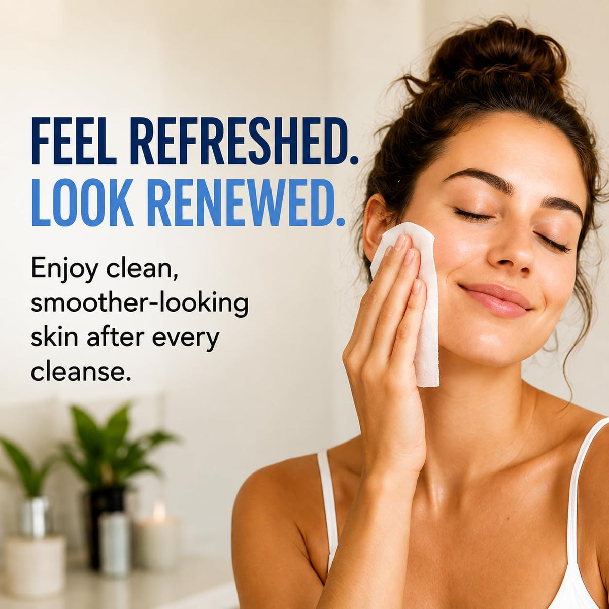 Global Beauty Care Retinol Waterproof Makeup Remover Facial Cleansing Wipes