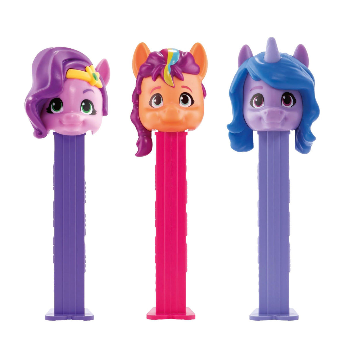 PEZ My Little Pony Candy Dispenser Gift Set | Sunny, Pipp, And Izzy | PEZ Dispensers Candy Gift With Candy Refills | Pony Party Favors, Grab Bags