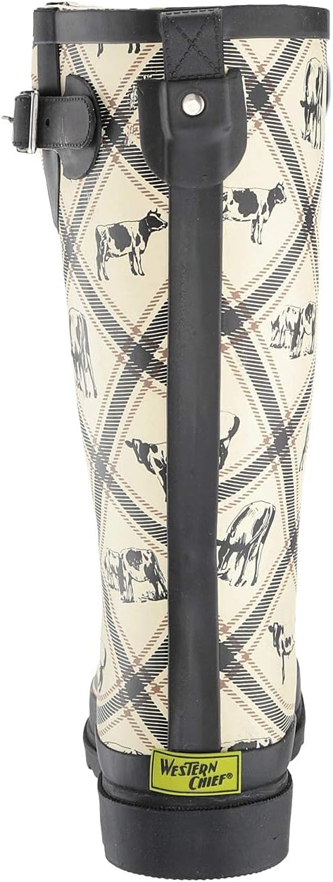 Western Chief Women's Tall Waterproof Rain Boot Outdoor Garden Shoes