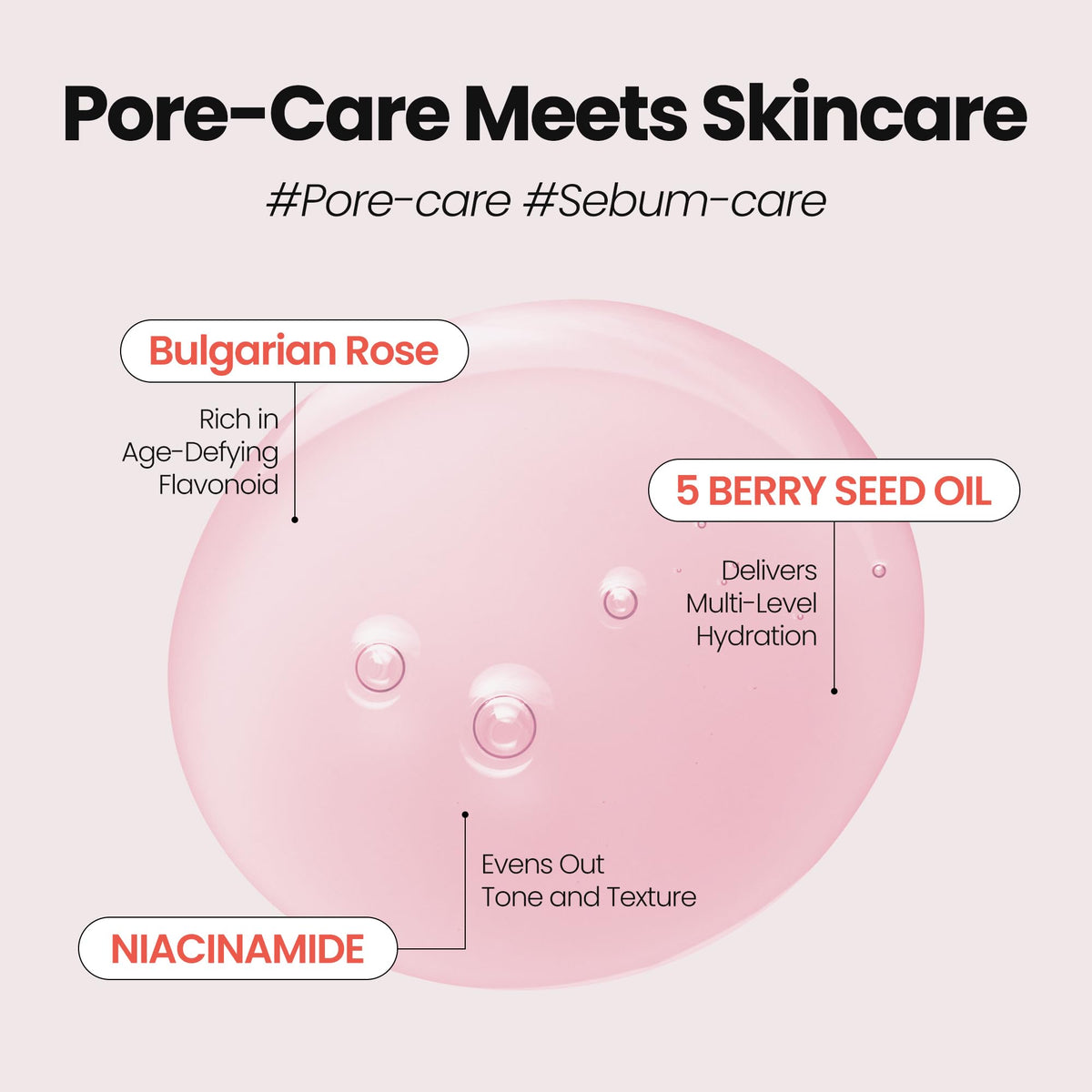MAXCLINIC K Beauty Rose Vitamin Oil To Foam - Makeup Face Wash Cleanser