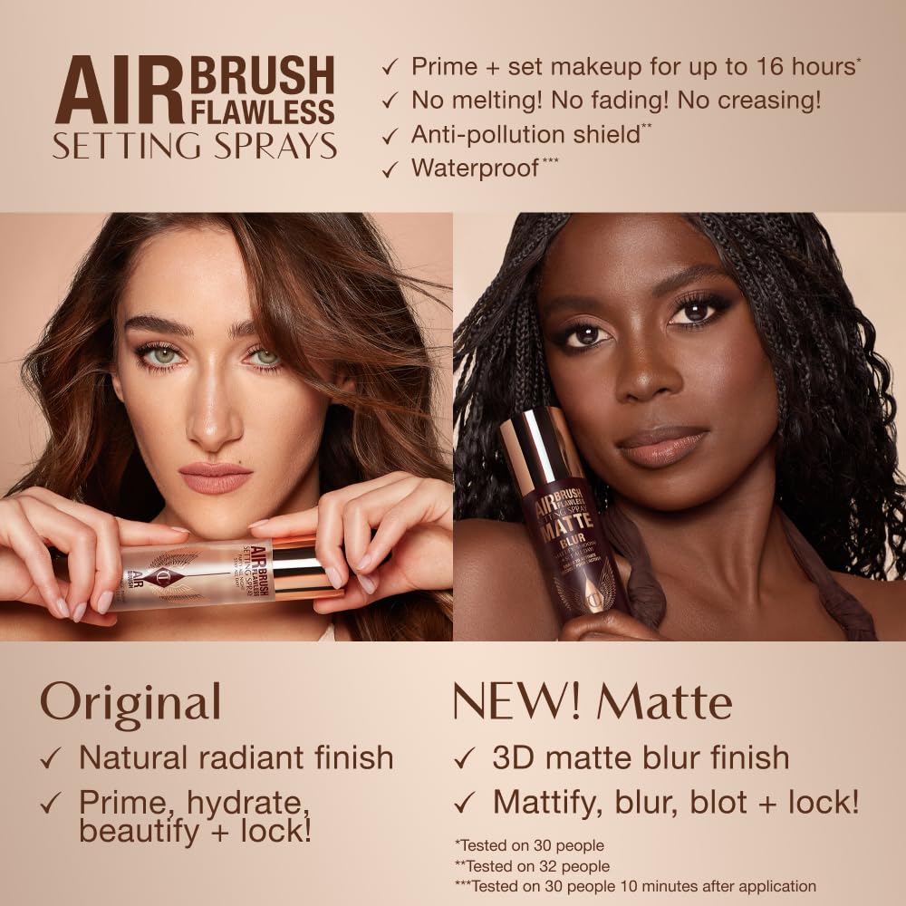 Charlotte Tilbury Airbrush Flawless Setting Spray - Hydrating & Waterproof