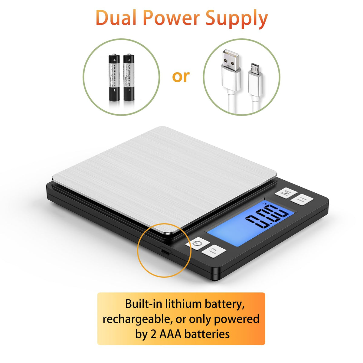 BOMATA 0.01g Small Digital Gram Scale, Upgraded 1kg Jewelry Scale
