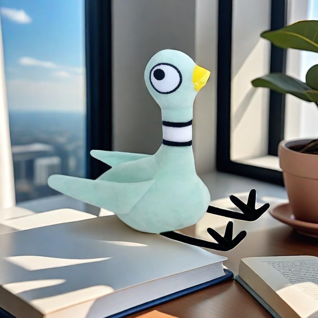 New 12 "Pigeon Plush Soft Filled Bird Filled Animal Toy Soft and Durable, Plush Toy for Boys and Girls, Children's Gift, Home Decoration