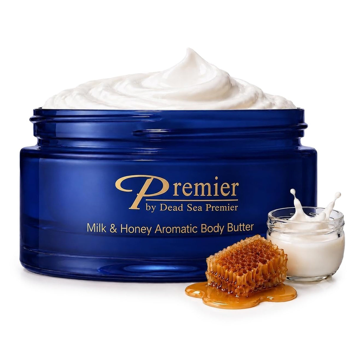 Premier Dead Sea Anti-Aging Body Cream - Milk & Honey 5.95 Fl Oz