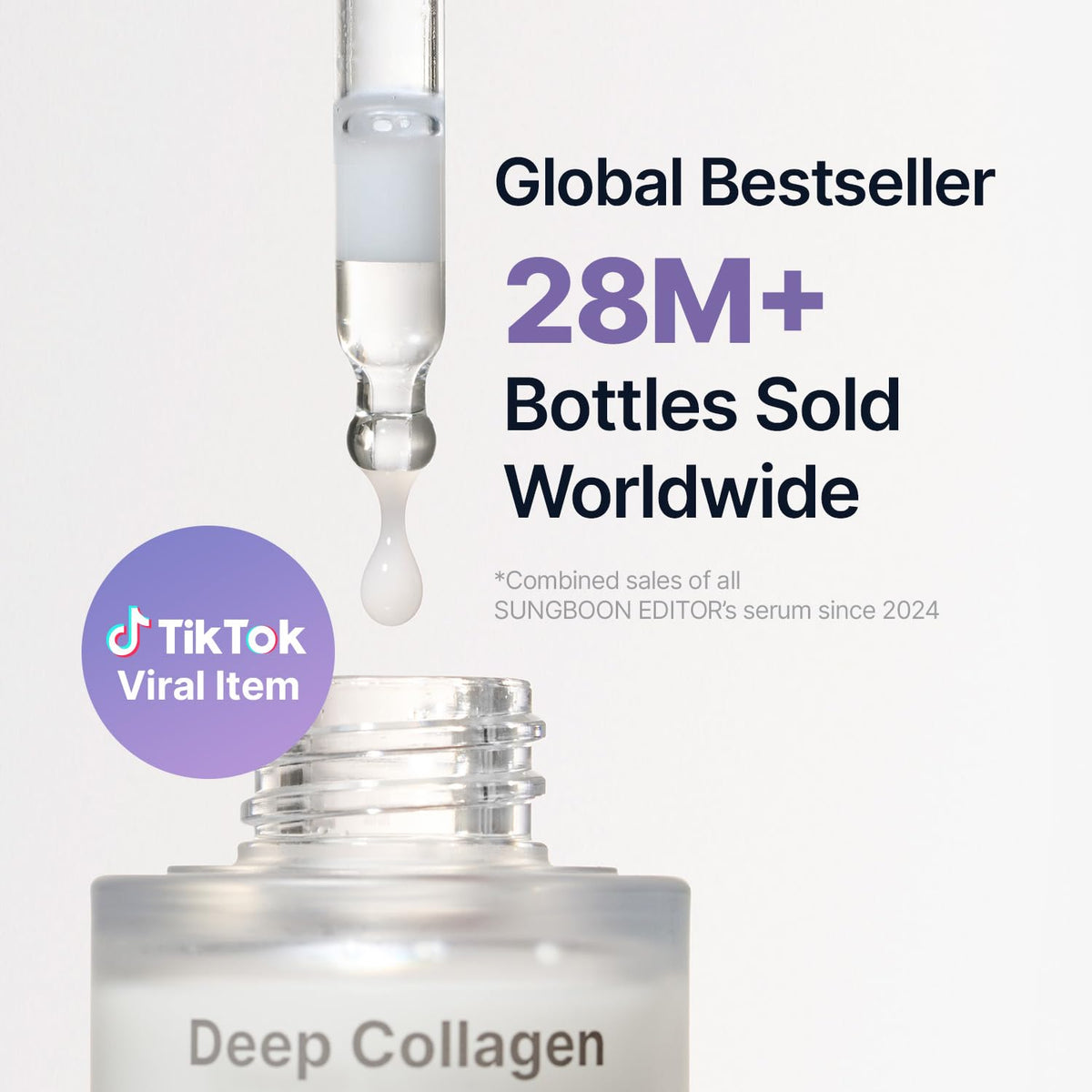 SUNGBOON EDITOR Deep Collagen Serum, 5% Volufiline, Hydrating, 1.01 fl oz