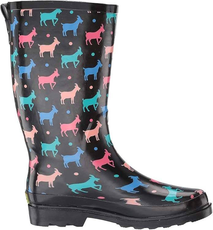 Western Chief Women's Tall Waterproof Rain Boot Outdoor Garden Shoes