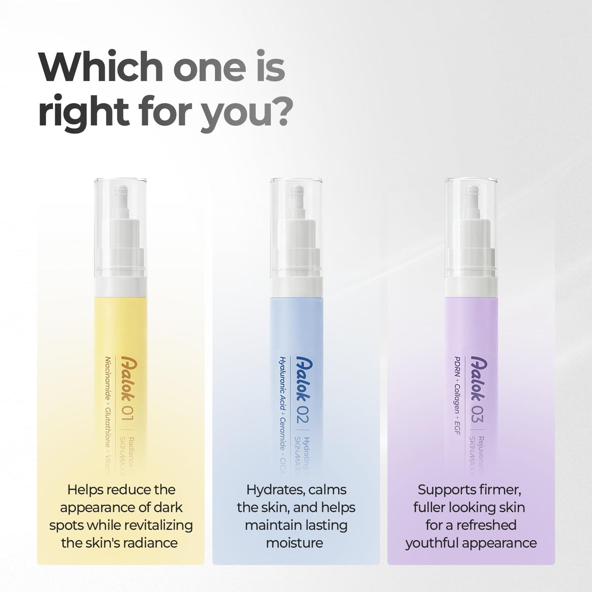 Aalok SKINMAX Facial Device (02 Hydrating Soothing, Device + Serum)