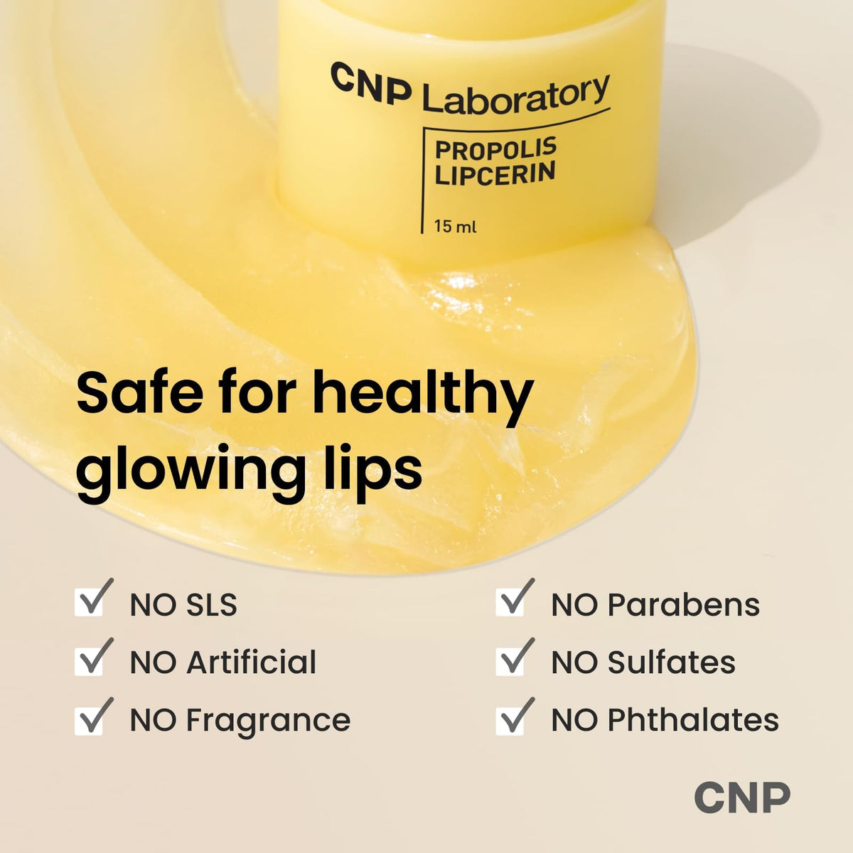 CNP Honey Lip Butter - Propolis Lipcerin™ 01 Original, 0.5 fl.oz.