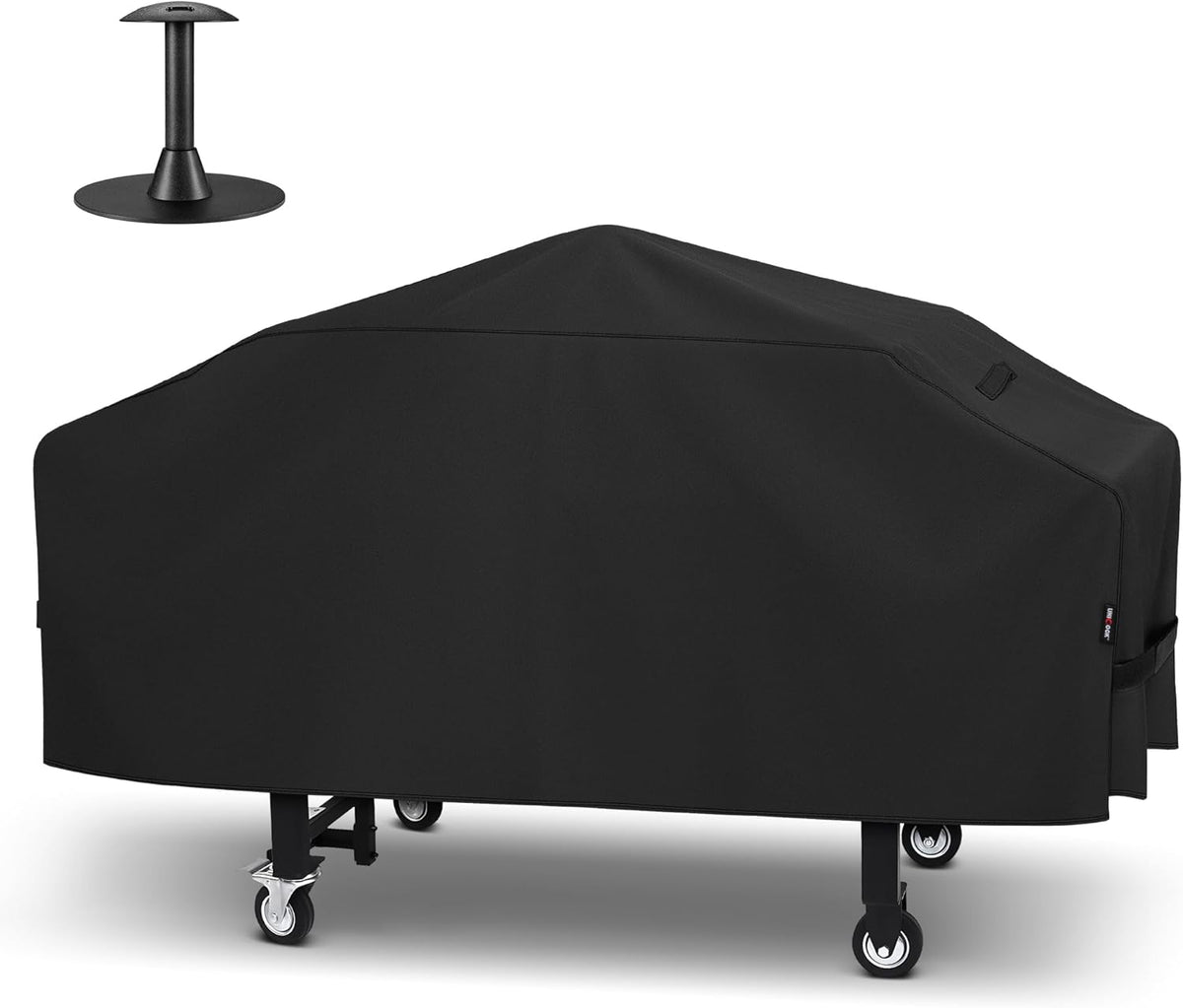Unicook Griddle Cover for Blackstone 36 Inch Griddle Cooking Station, Waterproof Flat Top Grill Cover with Seam Taping and Support Pole, Heavy Duty Outdoor BBQ Cover for Camp Chef, Nexgrill etc