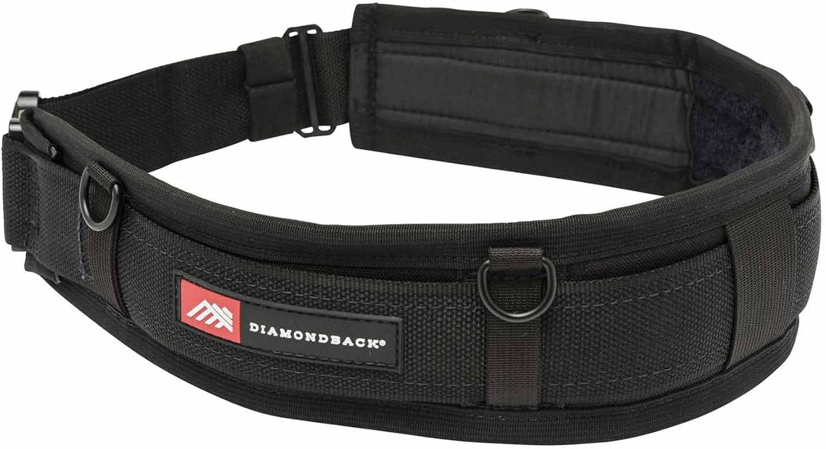 Diamondback The 4" Tool Belt - Padded Tool Belt for Men & Women - Ideal Framer Carpenter Ironworker - Tool Belt Only