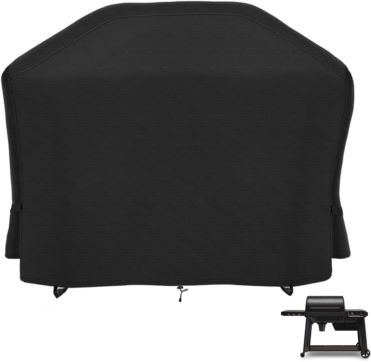 Grill Cover for Traeger Woodridge Elite Pellet Grill TFC97XLH, Outdoor Griddle Cover for Traeger Elite/Pro Pellet Smoker Grill, Waterproof BBQ Grill Cover for All Weather