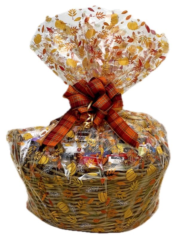 Handcrafted Gift Basket with Chocolates, Cookies, Snacks & Candy. Perfect for Birthdays, Sympathy, Holidays, Clients & Thank You Gifts (Executive