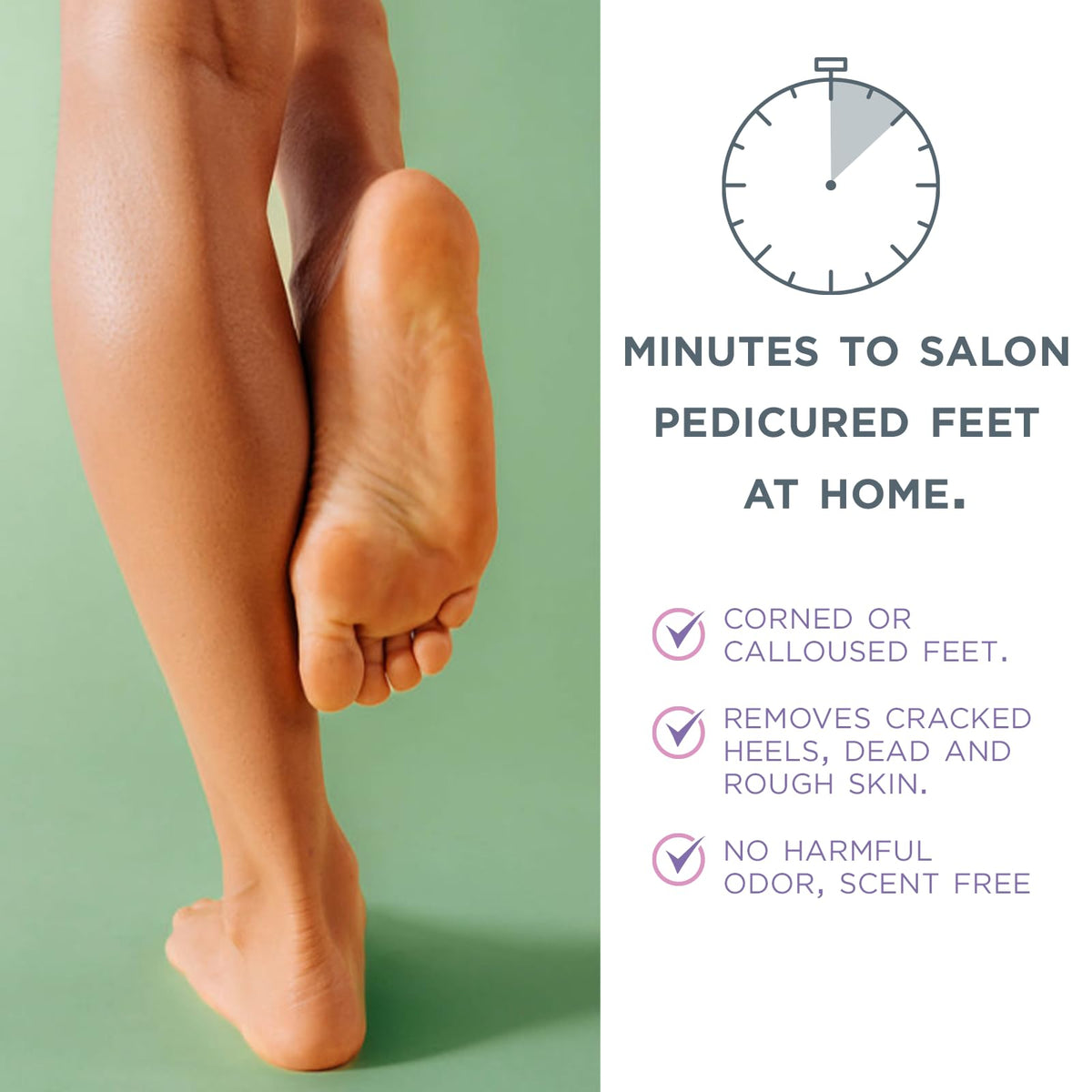 Lee Beauty 8oz Professional Gel Callus Remover for Feet - Original Fast-Acting Formula, Extra Strength for Cracked Heels & Dead Skin (Pack of 1)